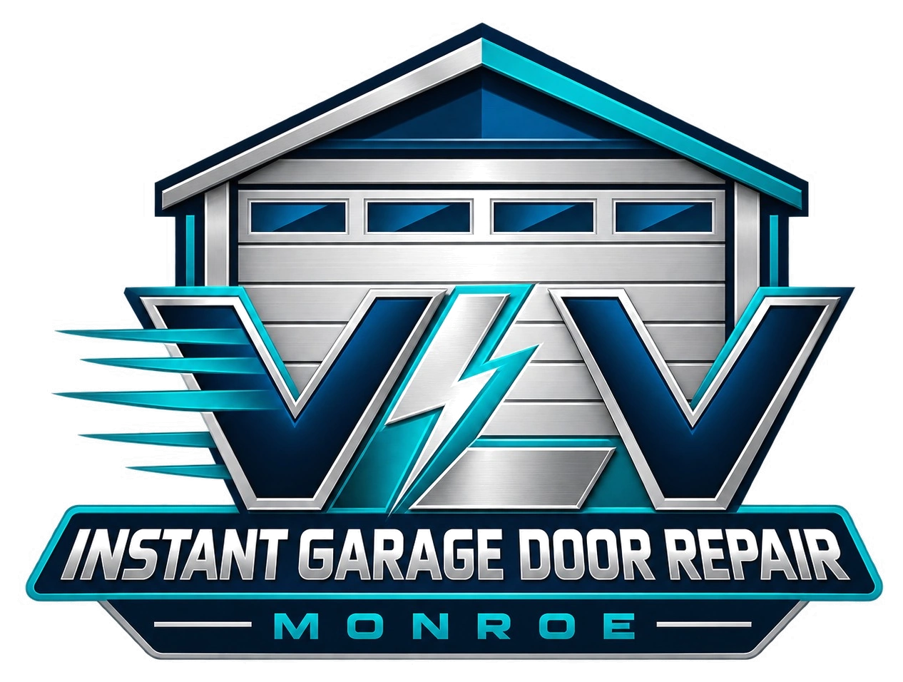 VLV Instant Garage Door Repair Monroe Logo