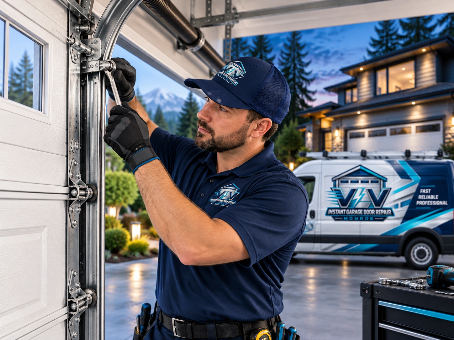Garage Door Repair in Monroe WA